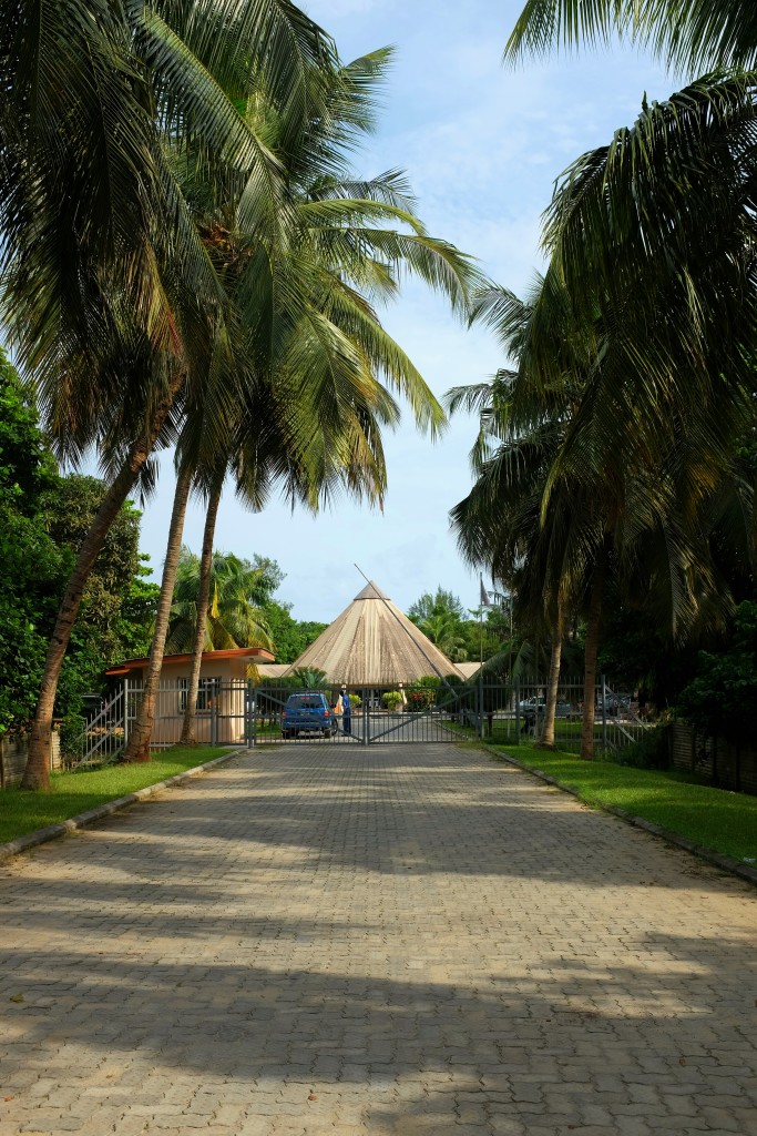 Entrance to the Lagos Conservation Centre