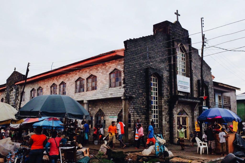 Church, Creek Road Market, Old Port Harcourt Township