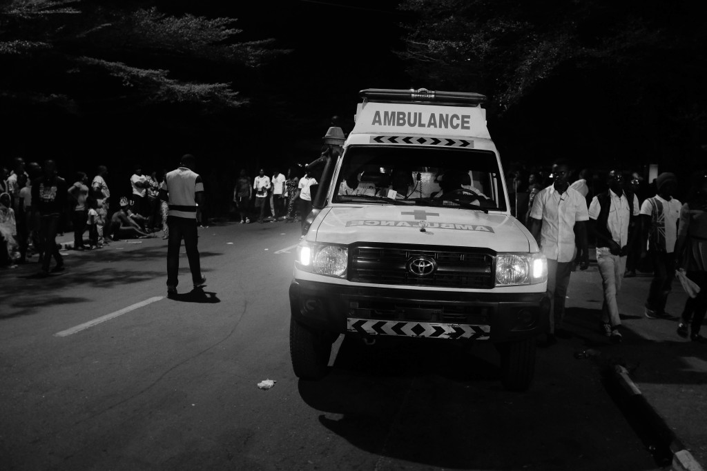 Ambulance, Calabar Carnival 2014