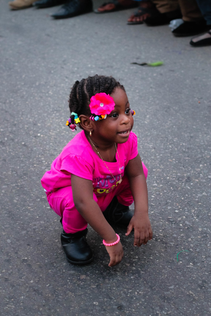 Child on the street, Calabar Carnival 2014