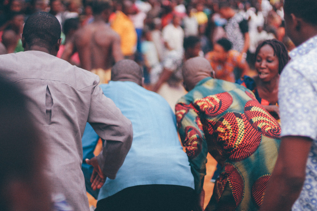 Dancing, Ete Wrestling Festival, Omagwa