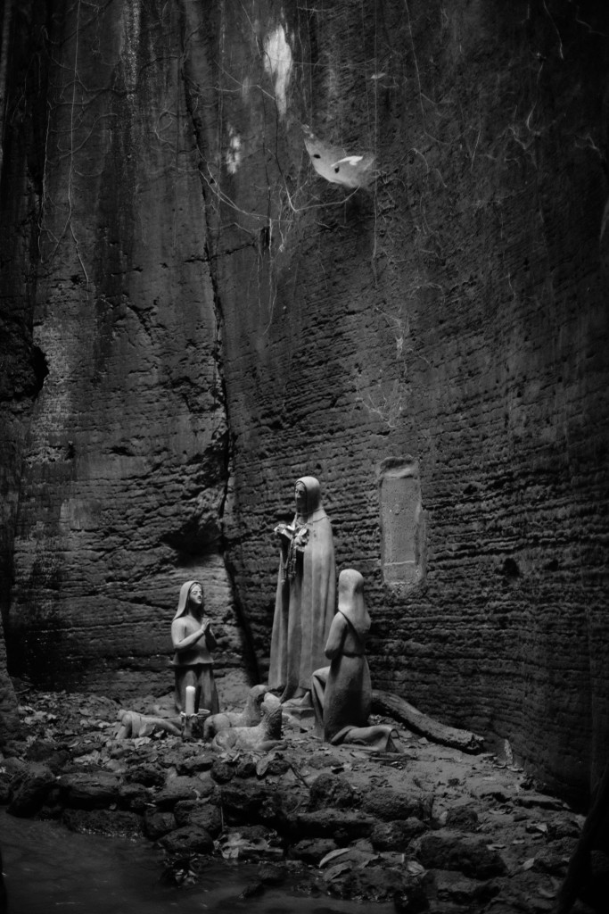 Statue of Mary, Awhum Waterfall and Cave, Enugu