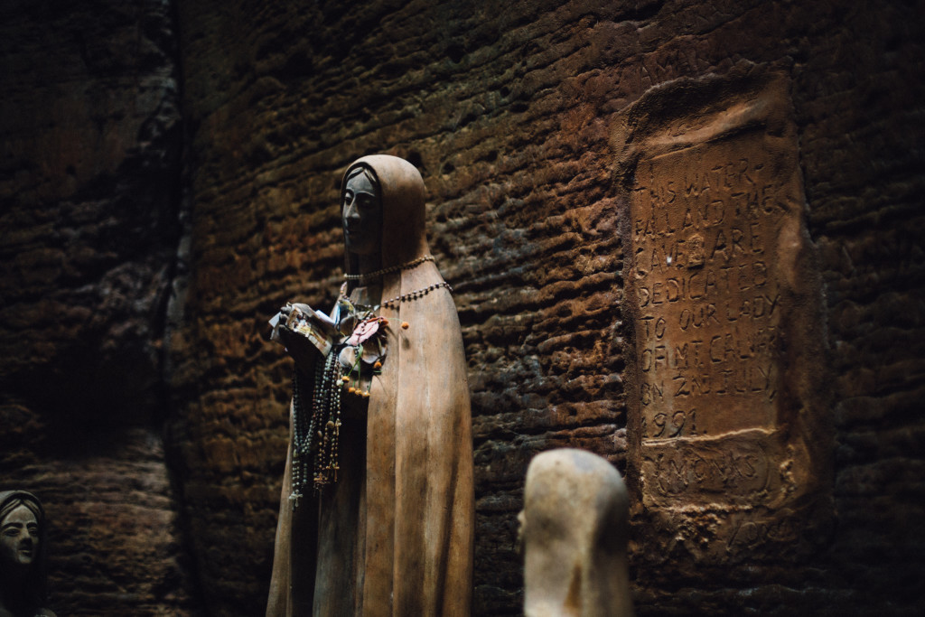 Statue of Mary, Awhum Waterfall and Cave, Enugu