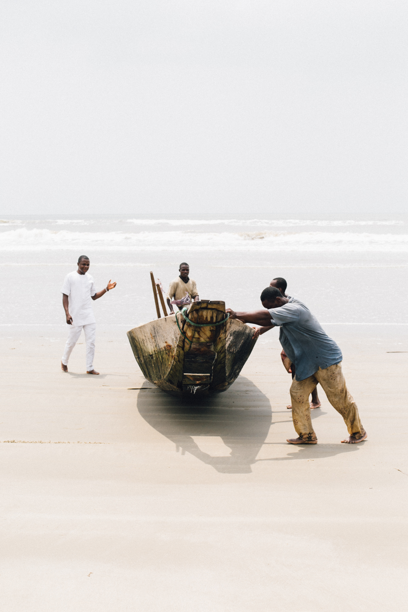 Fishermen, Ikuru Town Beach