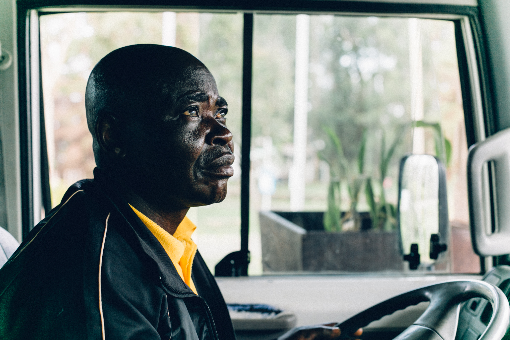 Tour bus driver, Obudu