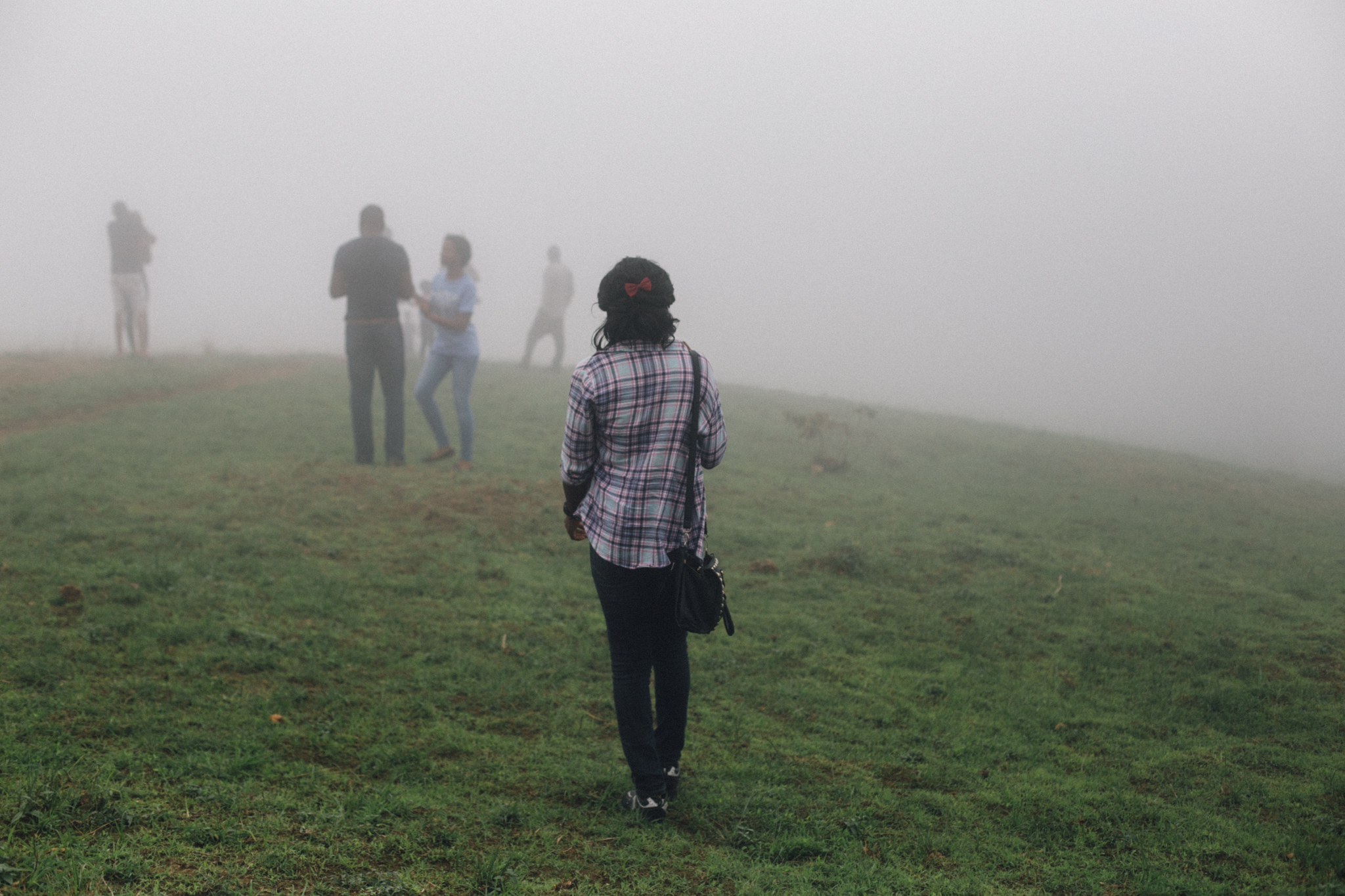 Walking into the clouds, Obudu