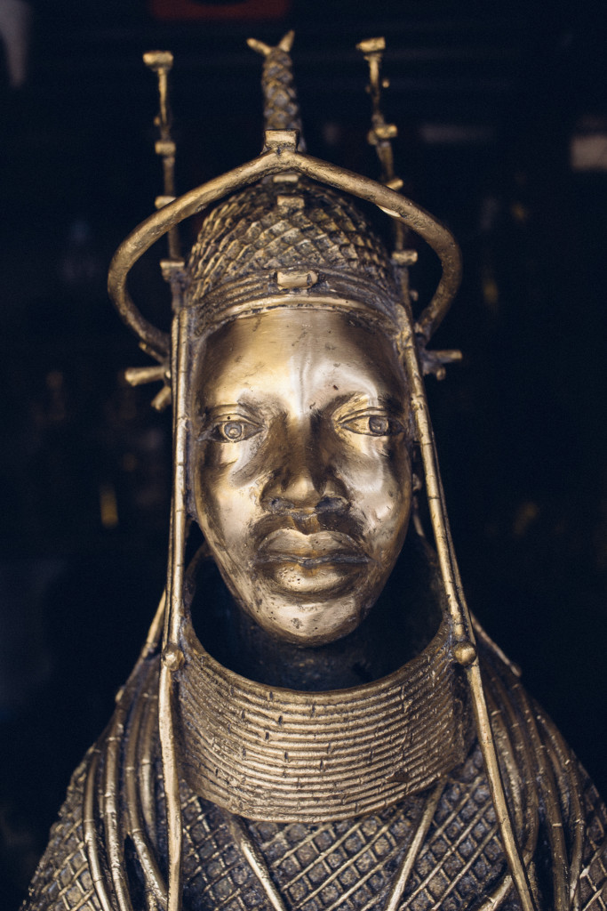 Bust of an Oba, Igun Street, Benin