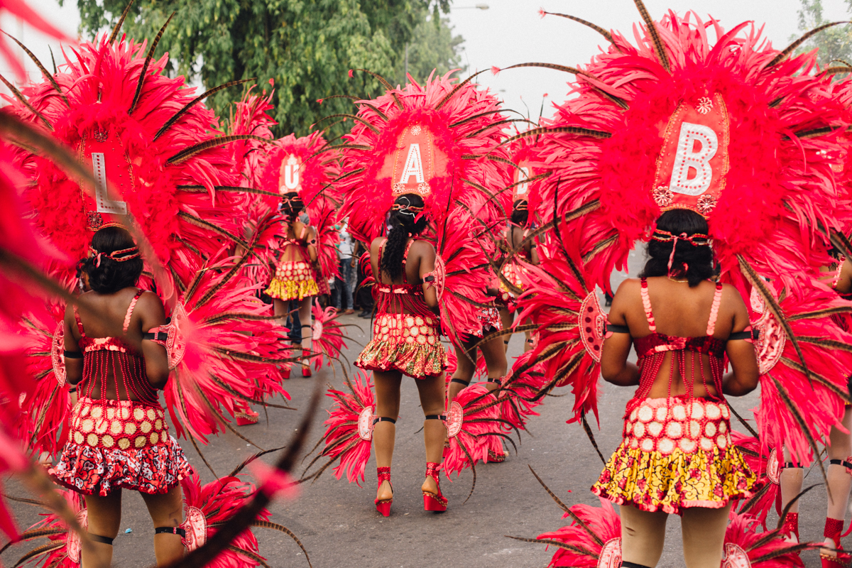 Dancers Calabar Christmas Carnival 2017